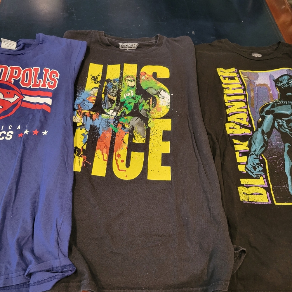 DC/Marvel Shirts Lot